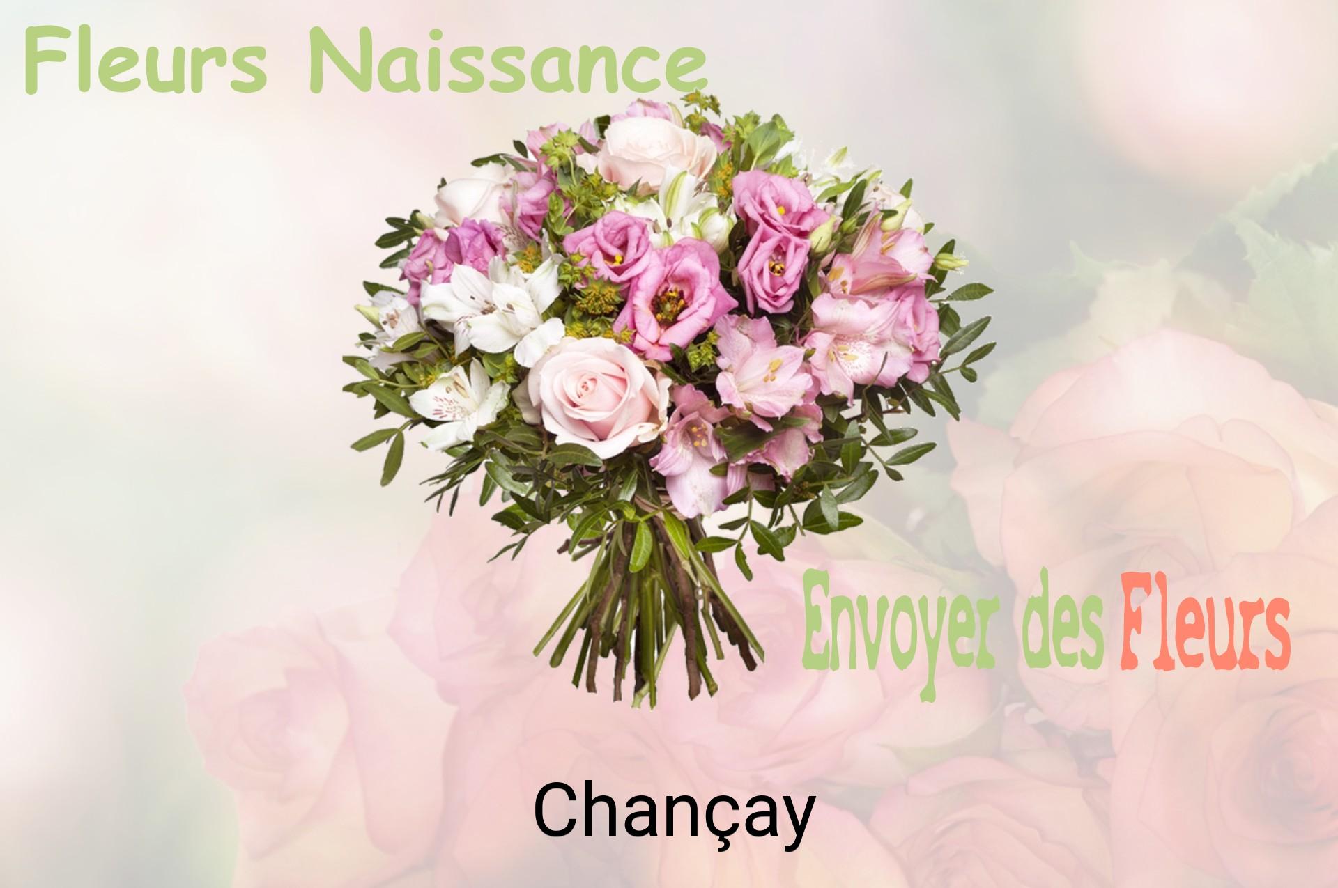 Bouquet de fleurs de naissance livré à Chançay