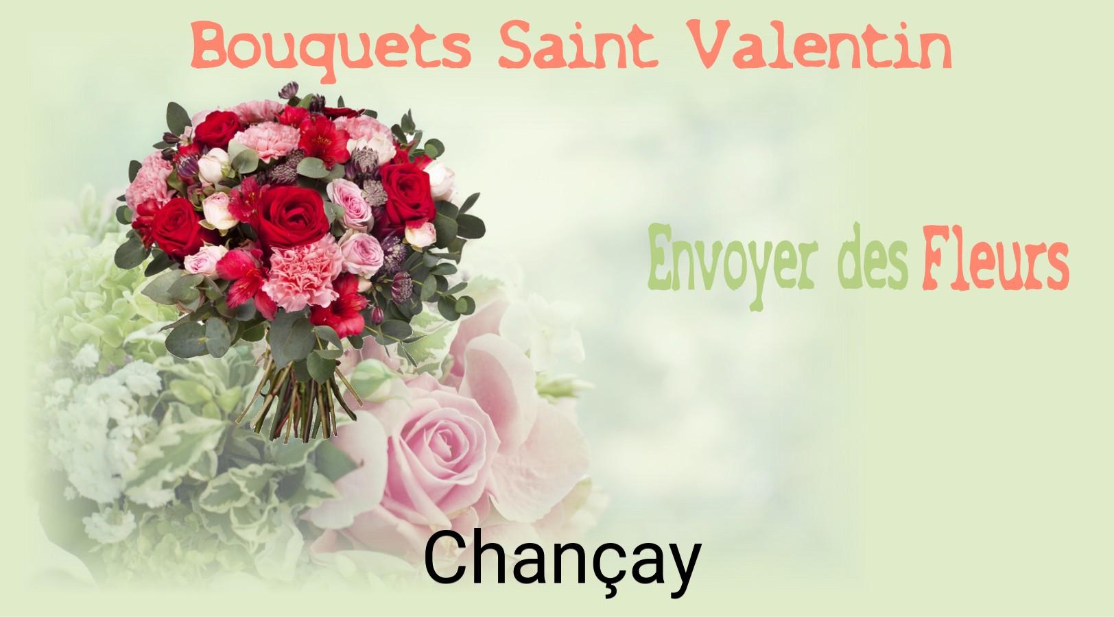 Roses de Saint-Valentin livrées à Chançay